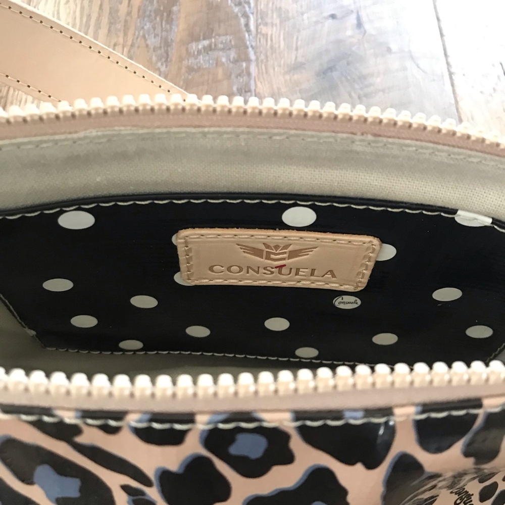 Consuela Blue Jag Bag NWOT - Picture 6 of 8